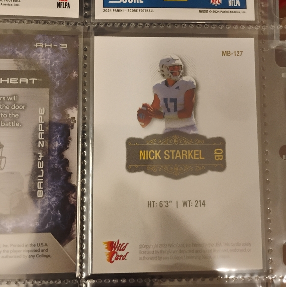 NFL Quarterback 9 Card Pack Assorted Mint Cards - Picture 8 of 16